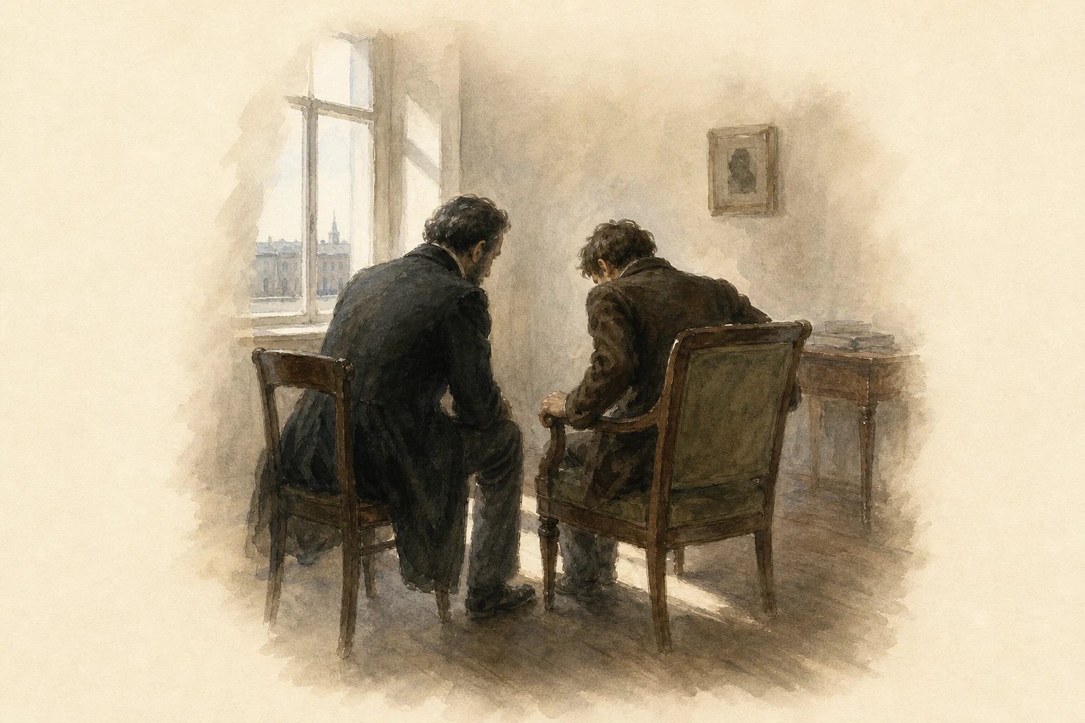 Porfiry Accuses Raskolnikov