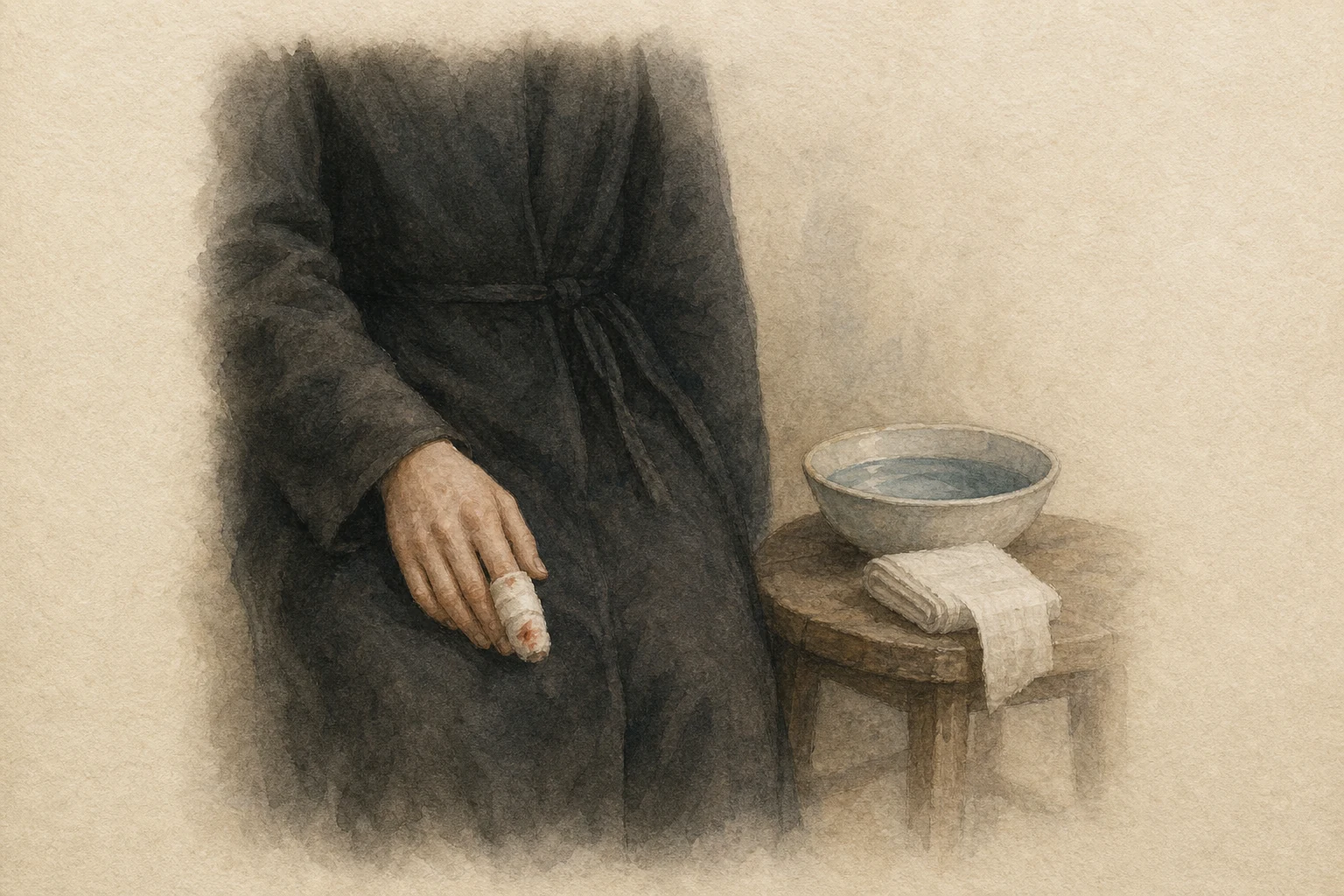 Alyosha's Bitten Finger