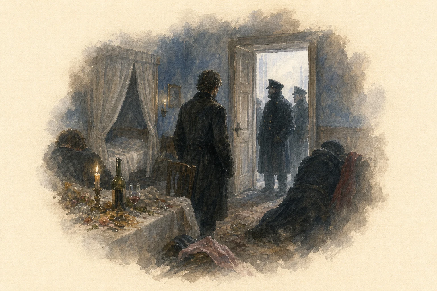 Dmitri's Arrest at Mokroe