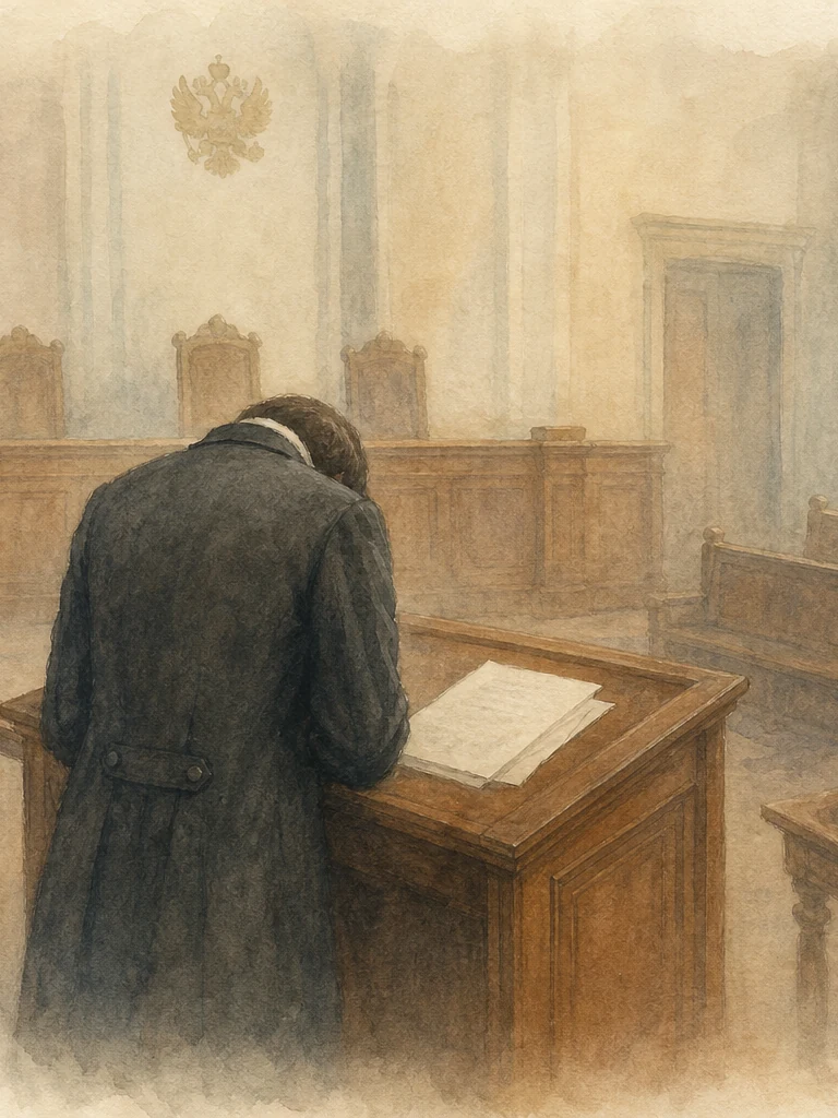 Ippolit Kirillovitch's Prosecutor Speech
