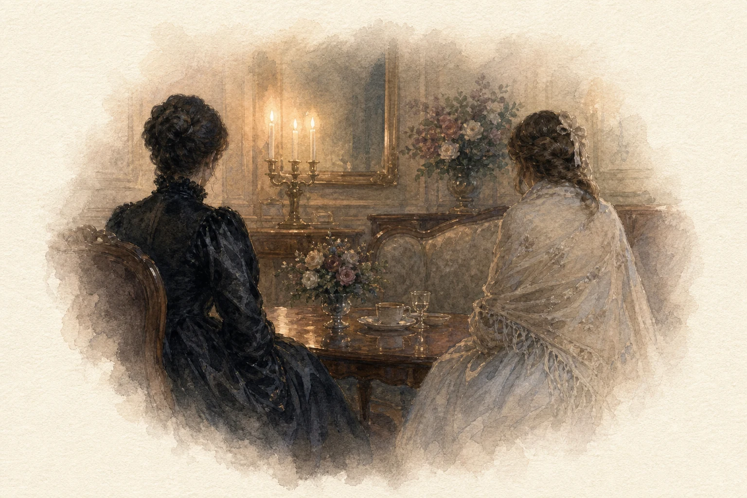 Katerina and Grushenka's Meeting