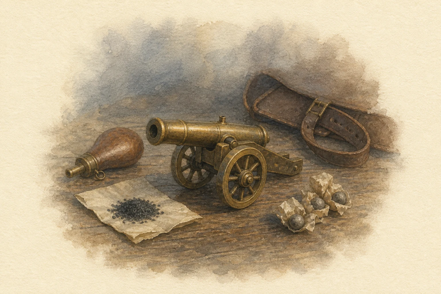 Little Bronze Cannon
