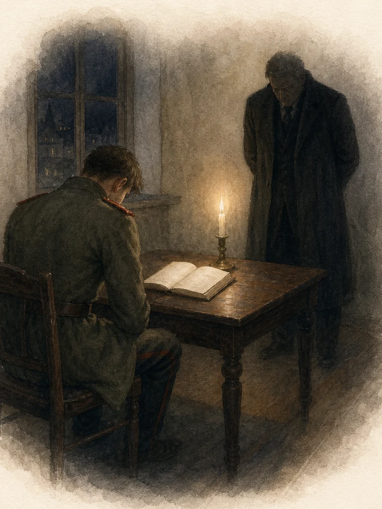 The Mysterious Visitor's Confession