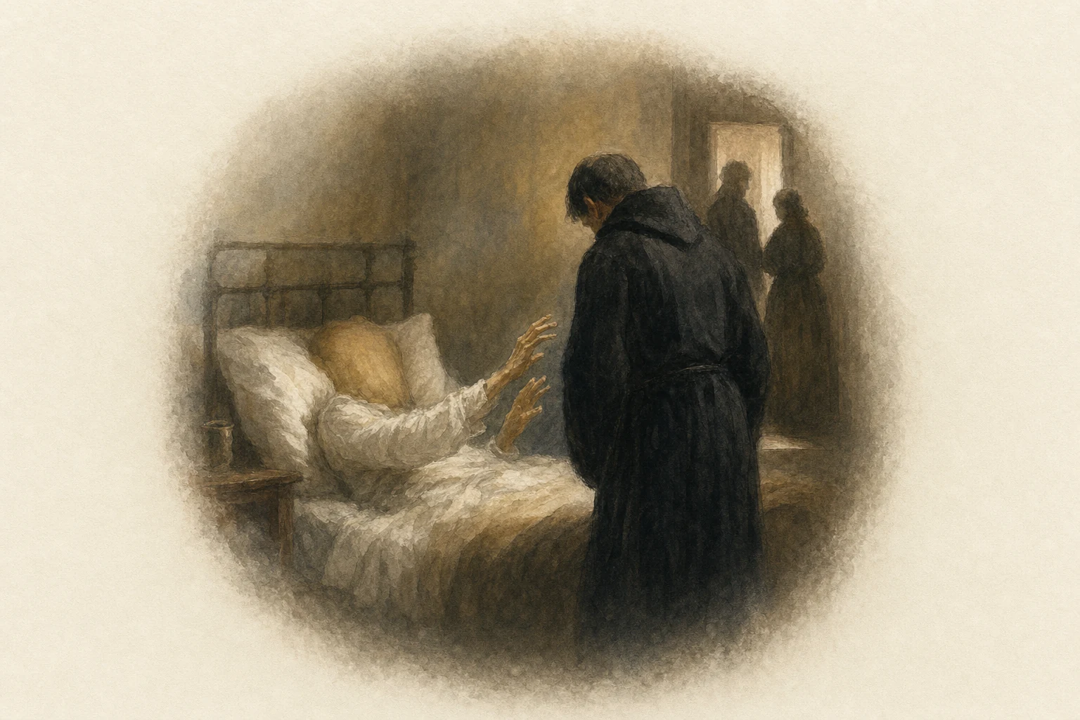 The Mysterious Visitor's Death